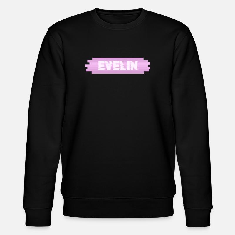 Gift for Evelin - Stanley/Stella CHANGER Unisex Organic Sweatshirt - black