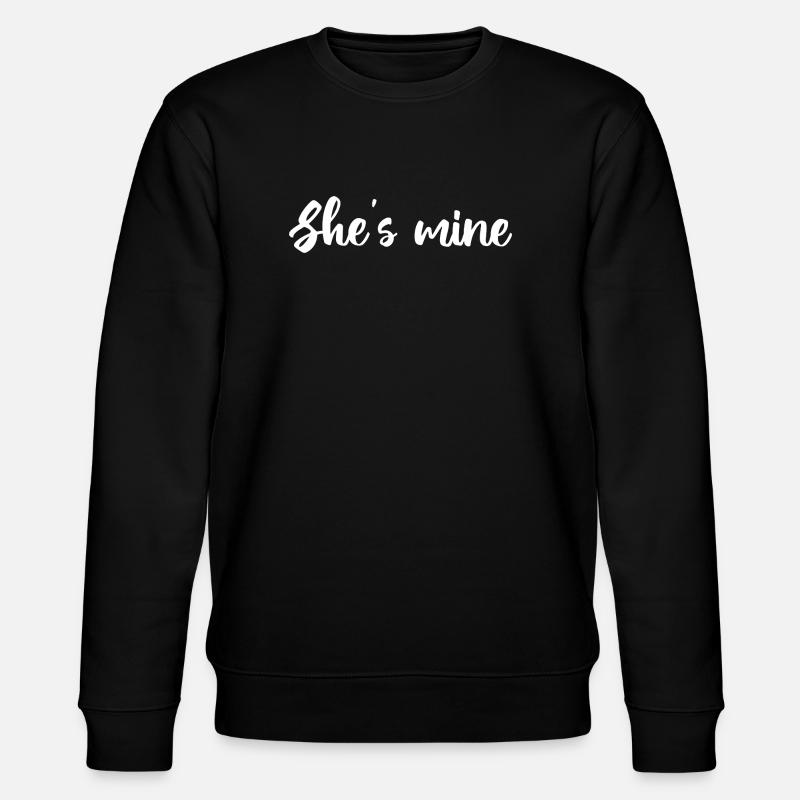 She_s Mine Design - Stanley/Stella CHANGER Unisex Organic Sweatshirt - black