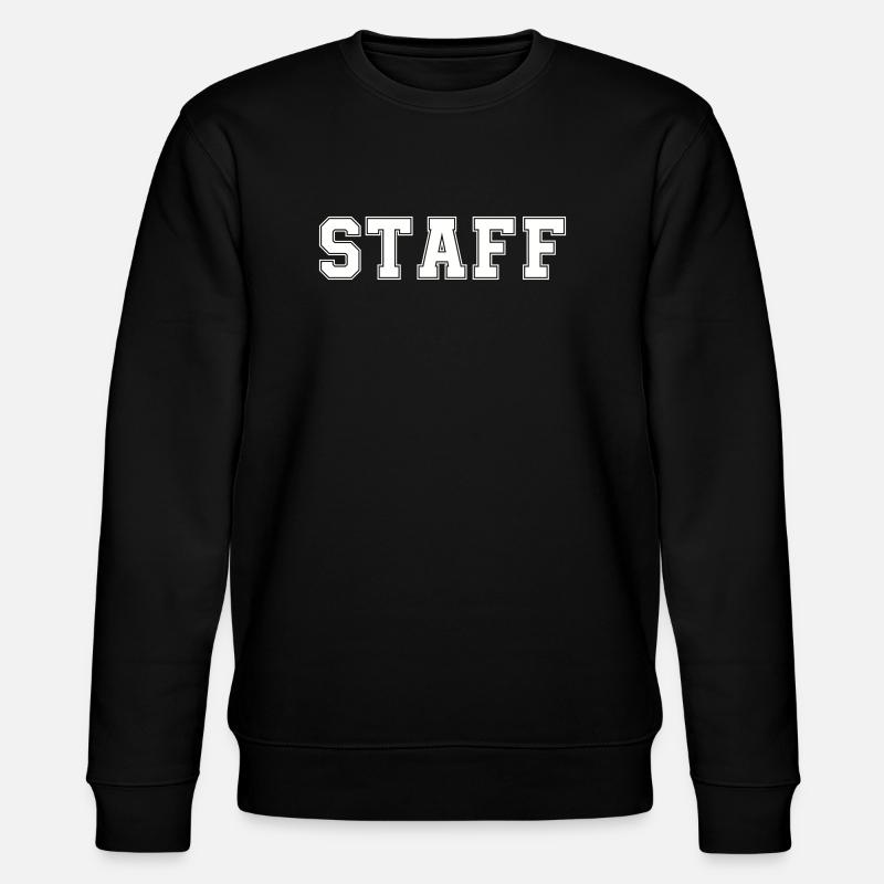 staff - Stanley/Stella Unisex Bio-Sweatshirt CHANGER  - Schwarz