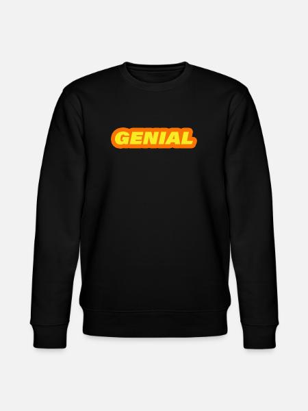 ingenious - Stanley/Stella CHANGER Unisex Organic Sweatshirt - black