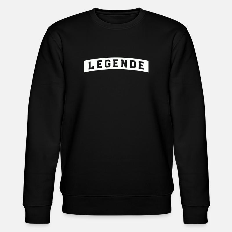 legende - Stanley/Stella Unisex Bio-Sweatshirt CHANGER  - Schwarz