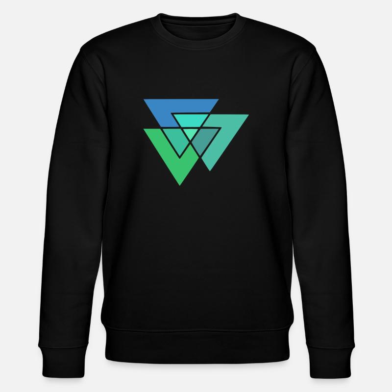 Muster - Stanley/Stella Unisex Bio-Sweatshirt CHANGER  - Schwarz