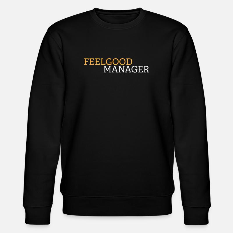 Chemise noire Feelgood manager - Sweat bio CHANGER Stanley/Stella Unisexe - noir