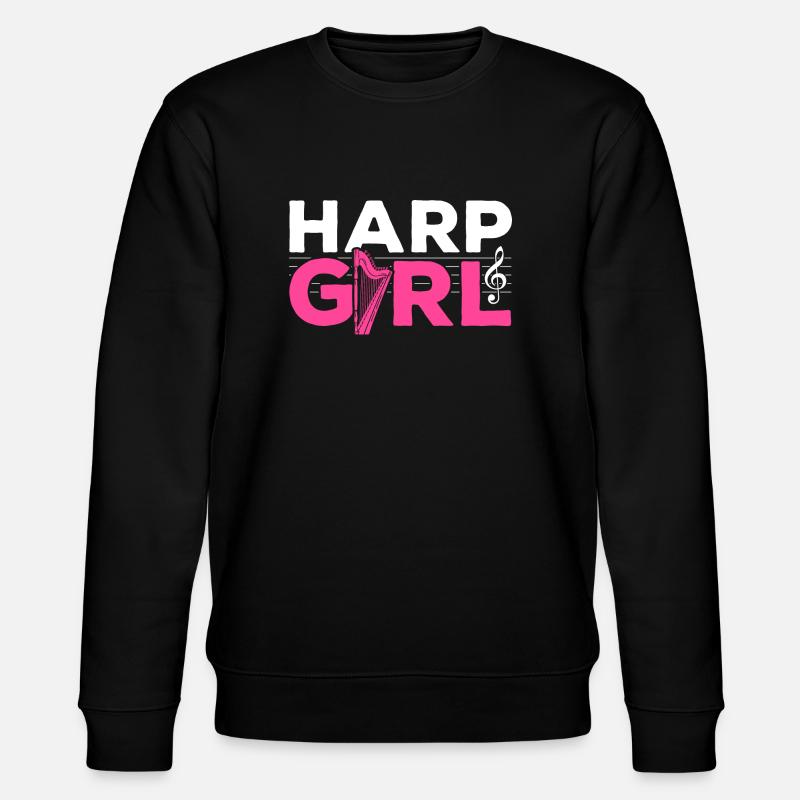 Harpe Fille Harpes - Sweat bio CHANGER Stanley/Stella Unisexe - noir