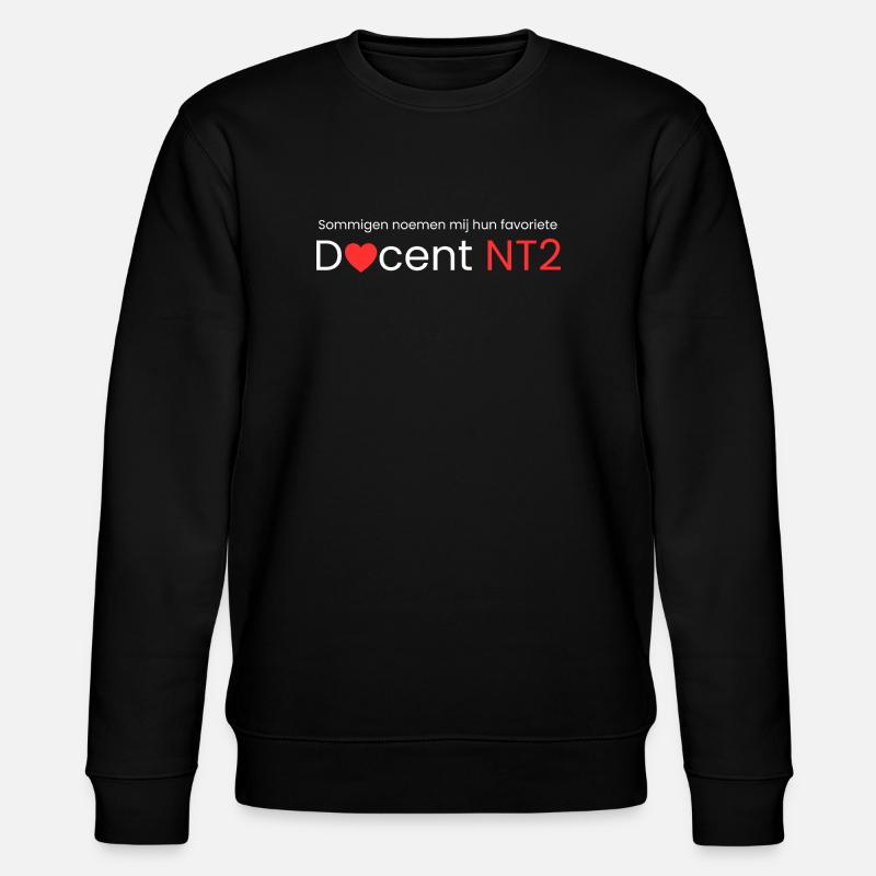 Lieblingslehrer von NT2 - Stanley/Stella Unisex Bio-Sweatshirt CHANGER  - Schwarz