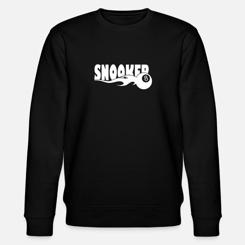 Snooker Billard Pool - Sweat bio CHANGER Stanley/Stella Unisexe - noir