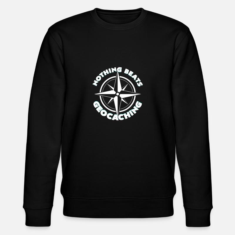 Geocaching - Stanley/Stella Unisex Bio-Sweatshirt CHANGER - Schwarz