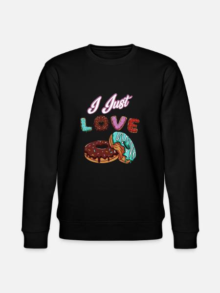 Donut - Stanley/Stella Unisex Bio-Sweatshirt CHANGER - Schwarz