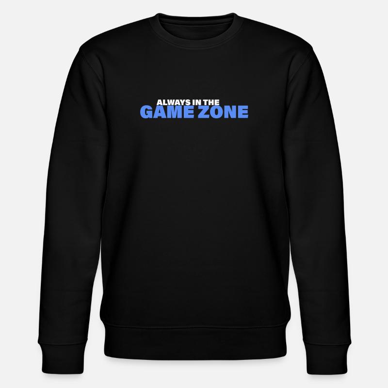 GAME ZONE - Stanley/Stella Unisex Bio-Sweatshirt CHANGER  - Schwarz