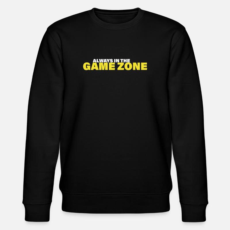 GAME ZONE - Stanley/Stella CHANGER Unisex Organic Sweatshirt - black