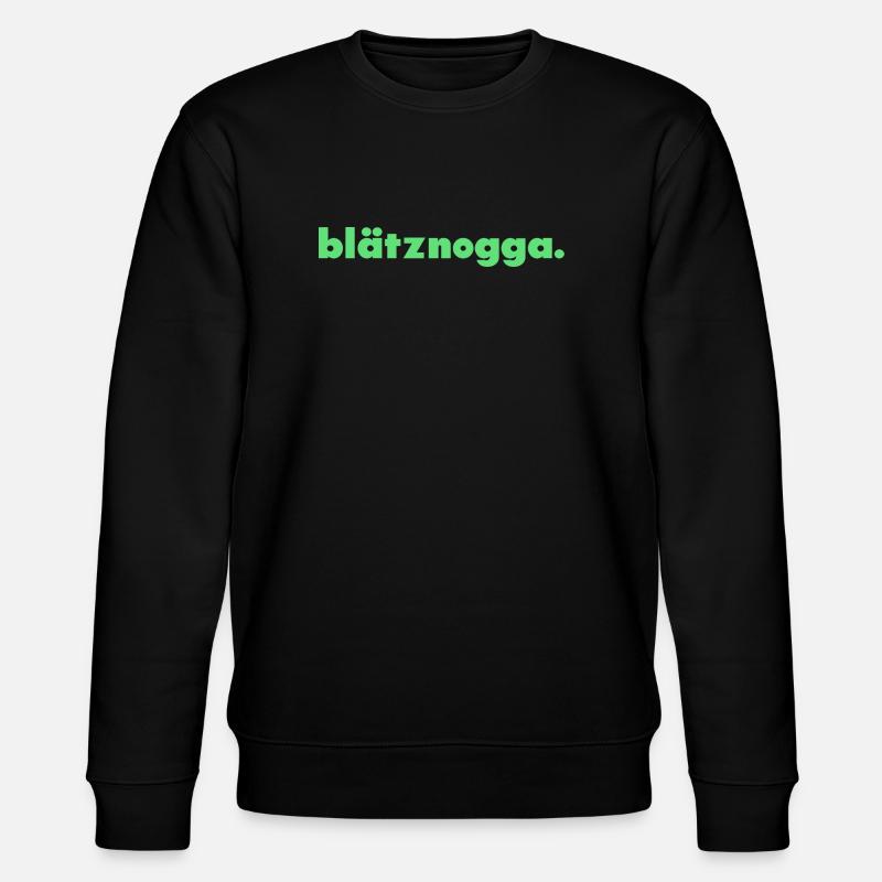 blätznogga. - Stanley/Stella Unisex Bio-Sweatshirt CHANGER  - Schwarz
