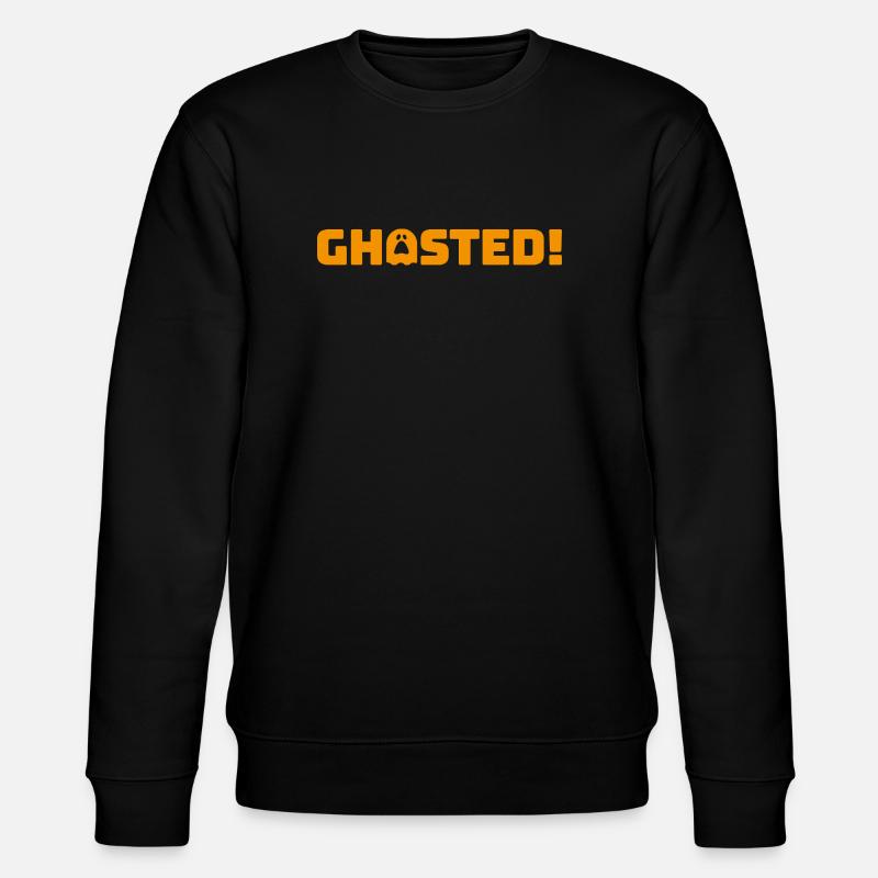 Ghosted2_Orange - Sweat bio CHANGER Stanley/Stella Unisexe - noir