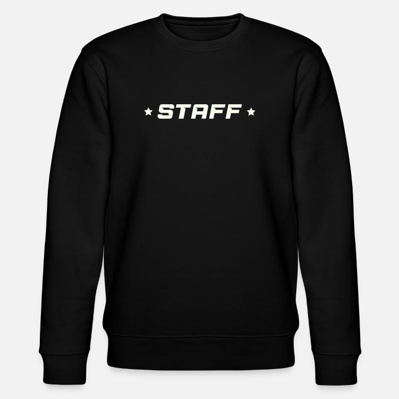 Staff - Stanley/Stella CHANGER Unisex Organic Sweatshirt - black