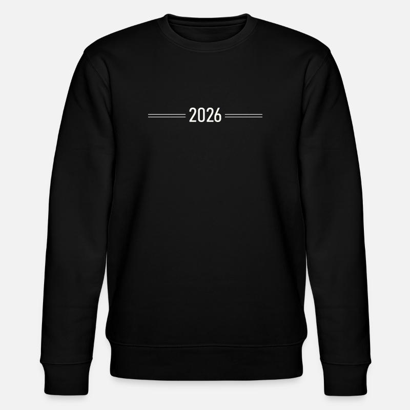 2026_linie - Stanley/Stella Unisex Bio-Sweatshirt CHANGER  - Schwarz