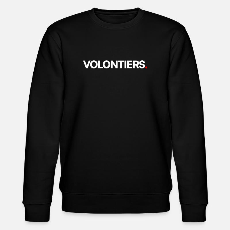 Volontiers - Sweat bio CHANGER Stanley/Stella Unisexe - noir