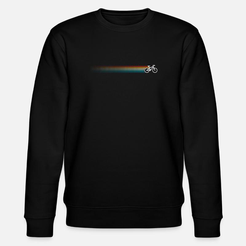 Retro Bicycle - Stanley/Stella CHANGER Unisex Organic Sweatshirt - black