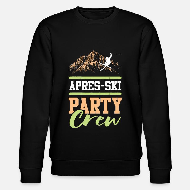 Apres Ski Crew - Stanley/Stella Unisex Bio-Sweatshirt CHANGER  - Schwarz