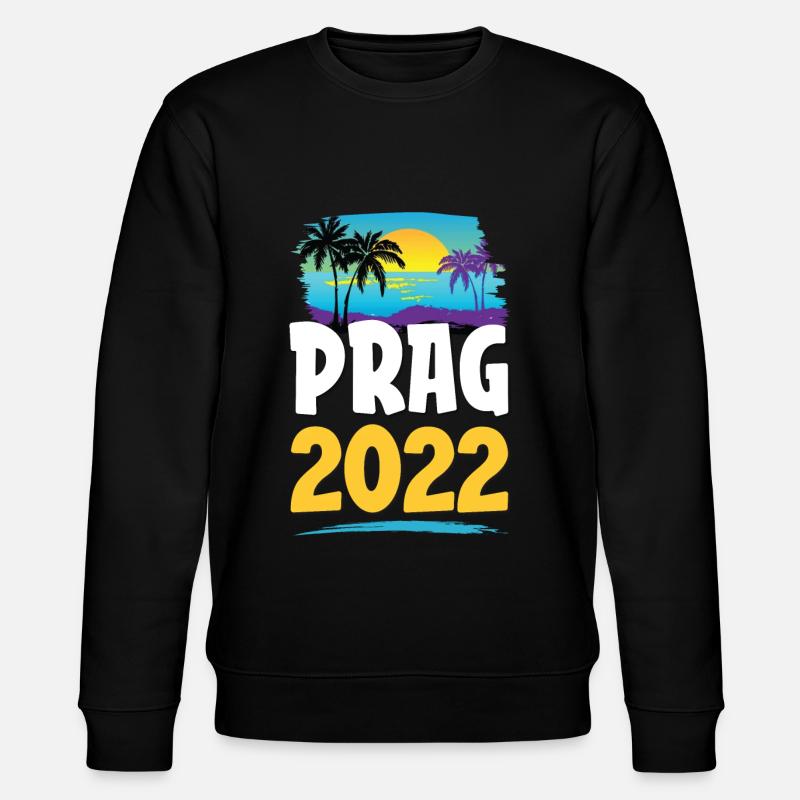 Prag 2023 - Stanley/Stella Unisex Bio-Sweatshirt CHANGER  - Schwarz