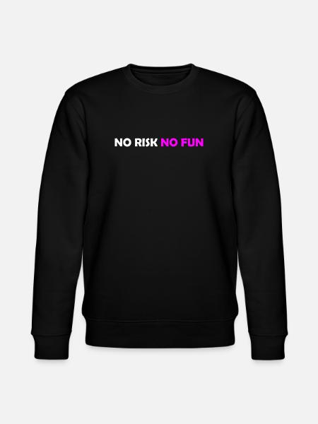 No Risk - Stanley/Stella CHANGER Unisex Organic Sweatshirt - black