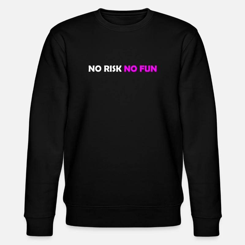 No Risk  - Sweat bio CHANGER Stanley/Stella Unisexe - noir