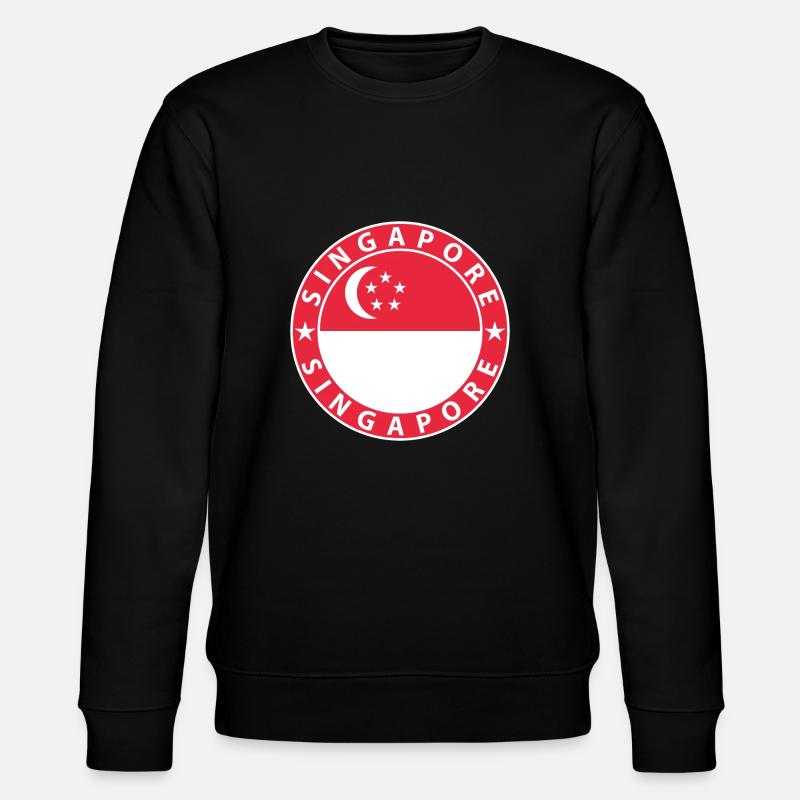Singapour - Sweat bio CHANGER Stanley/Stella Unisexe - noir
