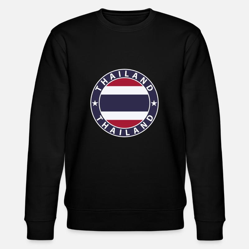 Thailand - Stanley/Stella Unisex Bio-Sweatshirt CHANGER - Schwarz