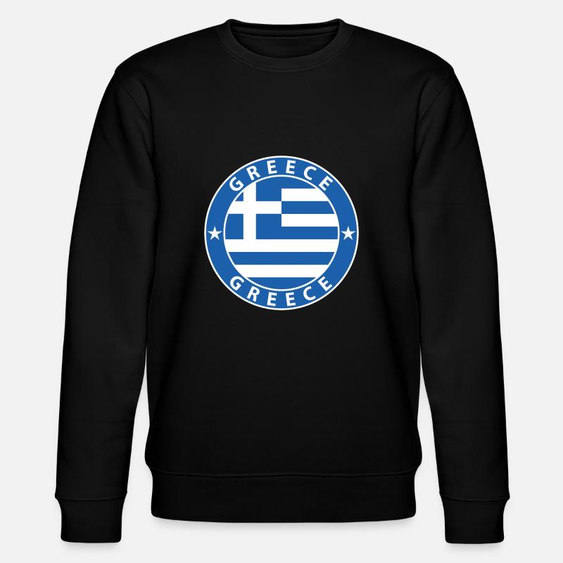 Grèce - Sweat bio CHANGER Stanley/Stella Unisexe - noir
