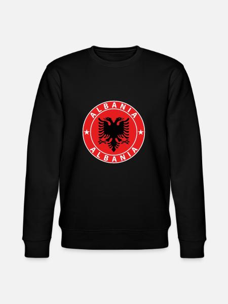 Albania - Stanley/Stella CHANGER Unisex Organic Sweatshirt - black