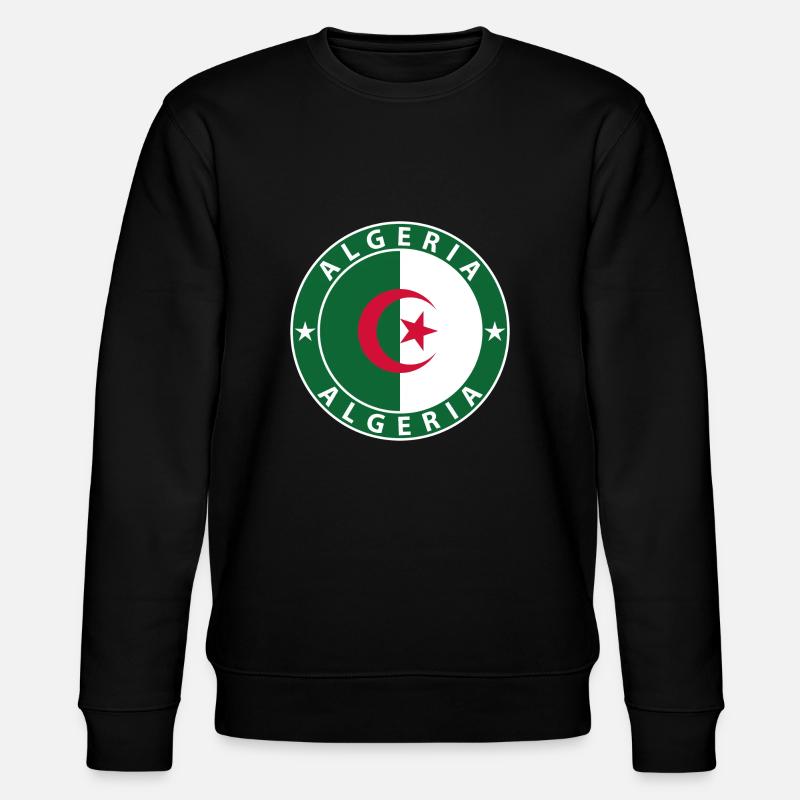 Algerien - Stanley/Stella Unisex Bio-Sweatshirt CHANGER  - Schwarz