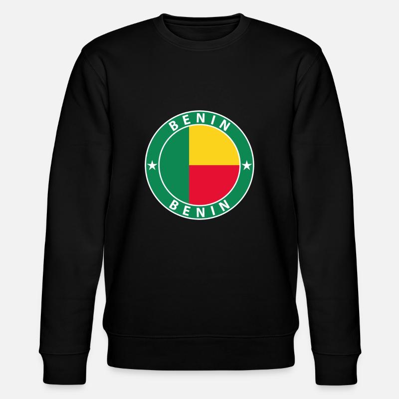 Benin - Stanley/Stella Unisex Bio-Sweatshirt CHANGER  - Schwarz