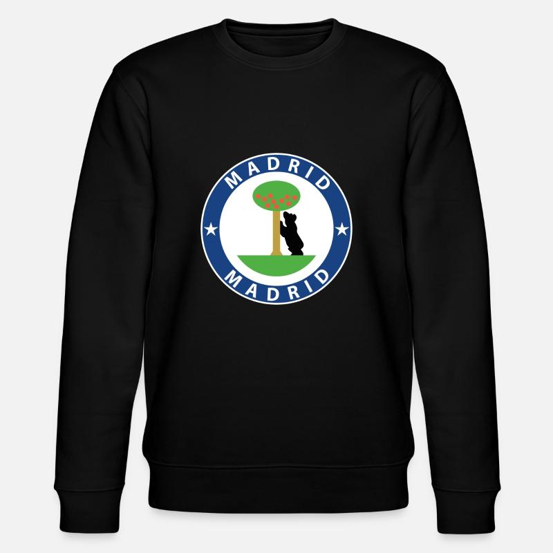 Madrid - Stanley/Stella Unisex Bio-Sweatshirt CHANGER - Schwarz