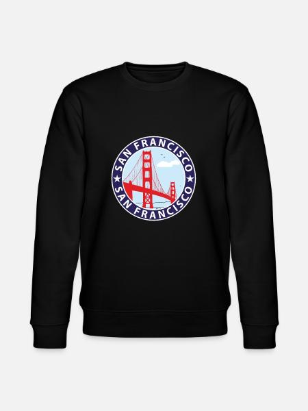 San Francisco - Stanley/Stella CHANGER Unisex Organic Sweatshirt - black