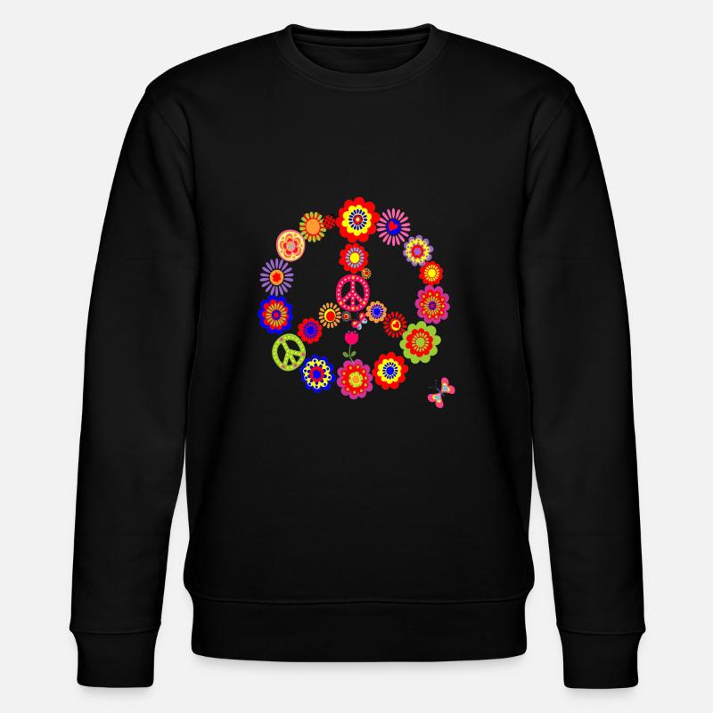 Love-Romance - Stanley/Stella Unisex Bio-Sweatshirt CHANGER  - Schwarz