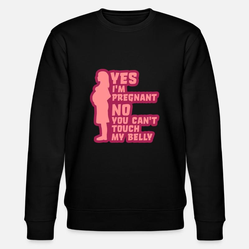 ventre ne peut pas toucher - Sweat bio CHANGER Stanley/Stella Unisexe - noir