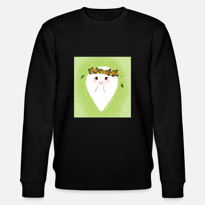 Enfant fleur - Sweat bio CHANGER Stanley/Stella Unisexe - noir