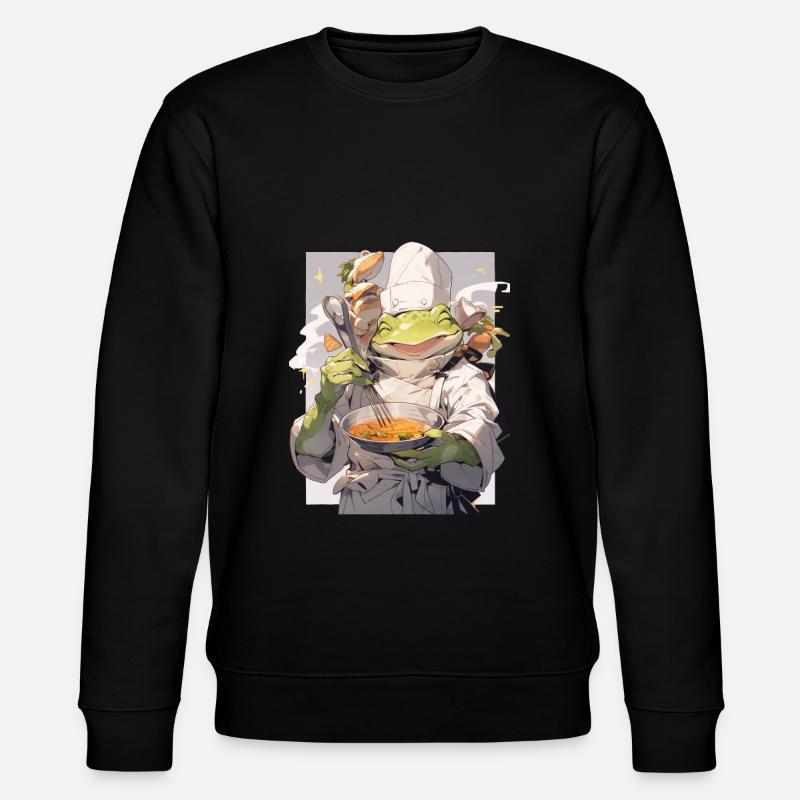 Grenouille - Sweat bio CHANGER Stanley/Stella Unisexe - noir