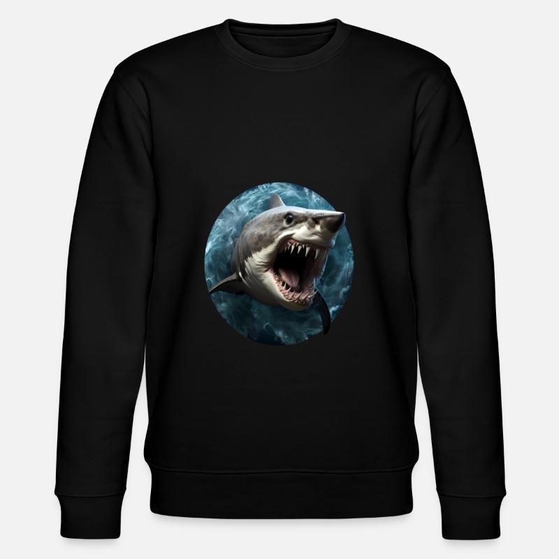 Requin - Sweat bio CHANGER Stanley/Stella Unisexe - noir