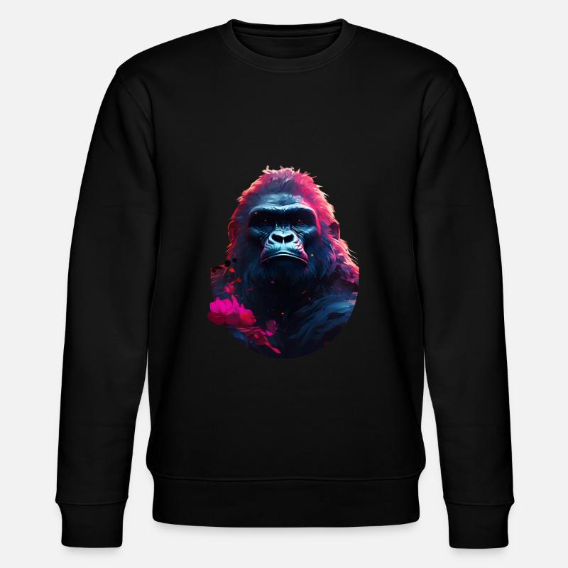 Gorille - Sweat bio CHANGER Stanley/Stella Unisexe - noir