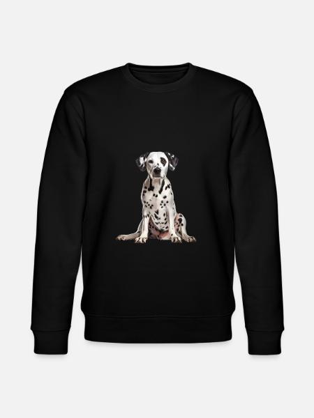 Dalmatian - Stanley/Stella CHANGER Unisex Organic Sweatshirt - black