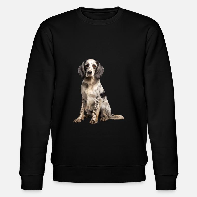 Setter anglais - Sweat bio CHANGER Stanley/Stella Unisexe - noir