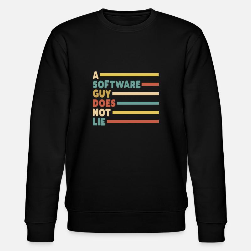 Programmer Coder Software Developer - Stanley/Stella CHANGER Unisex Organic Sweatshirt - black
