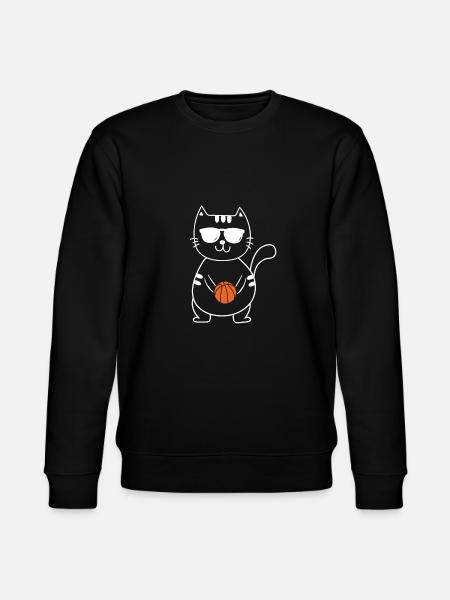 Basketball Basketballer - Stanley/Stella CHANGER Unisex Organic Sweatshirt - black