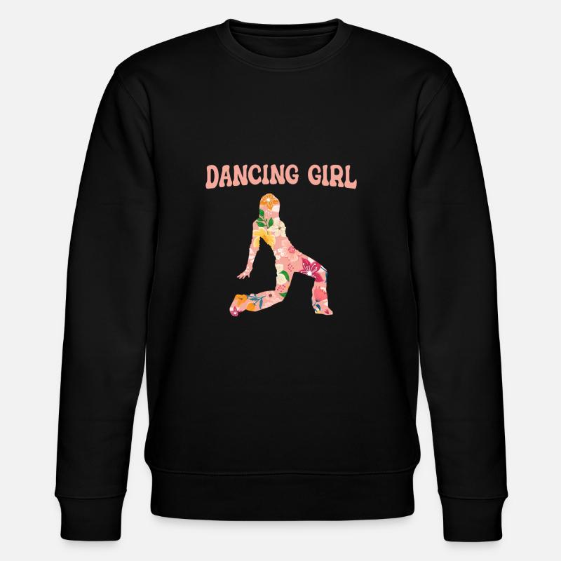 Dancing Dancer Dance - Stanley/Stella CHANGER Unisex Organic Sweatshirt - black