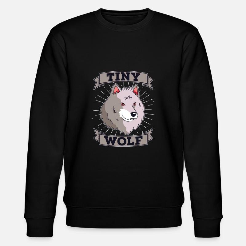 Loup - Sweat bio CHANGER Stanley/Stella Unisexe - noir