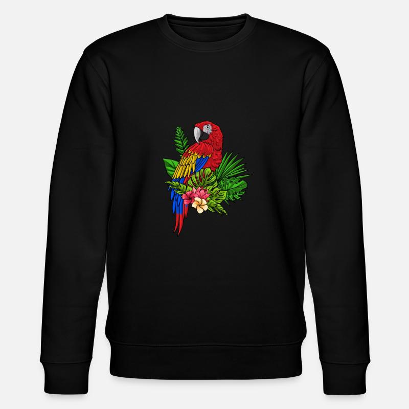 Perroquet - Sweat bio CHANGER Stanley/Stella Unisexe - noir