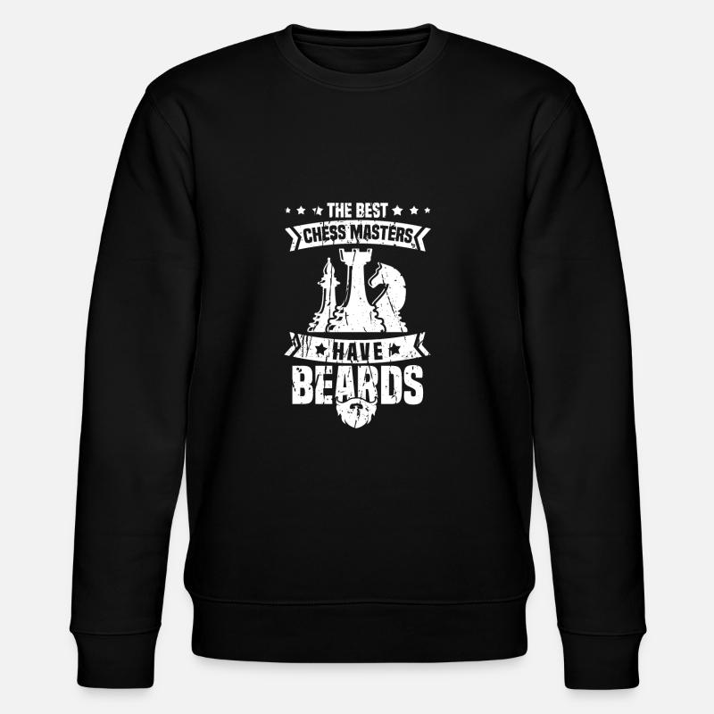 Chess chess piece - Stanley/Stella CHANGER Unisex Organic Sweatshirt - black