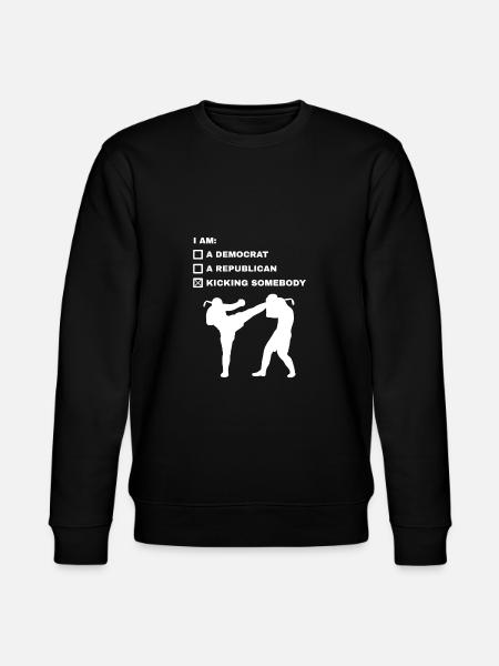 Muay Thai Boxe Thaiboxen Boxer - Sweat bio CHANGER Stanley/Stella Unisexe - noir
