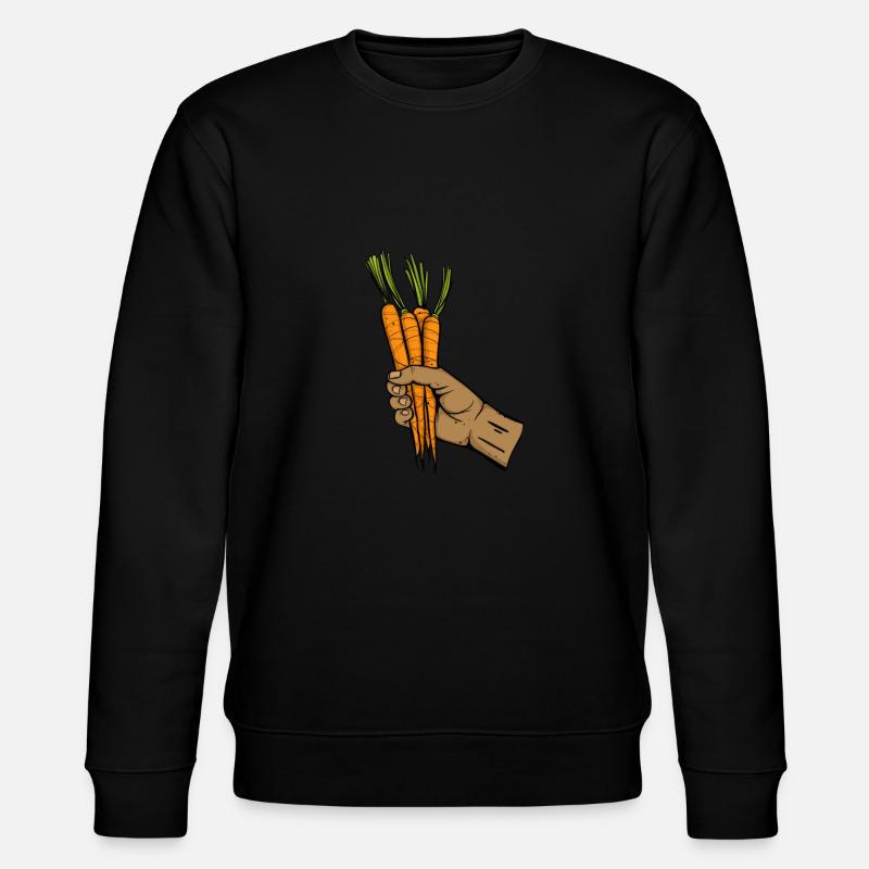 Vegan Veganer - Stanley/Stella Unisex Bio-Sweatshirt CHANGER  - Schwarz