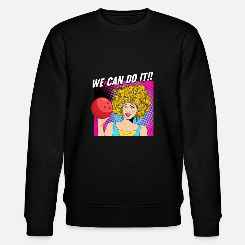 Bowling - Sweat bio CHANGER Stanley/Stella Unisexe - noir