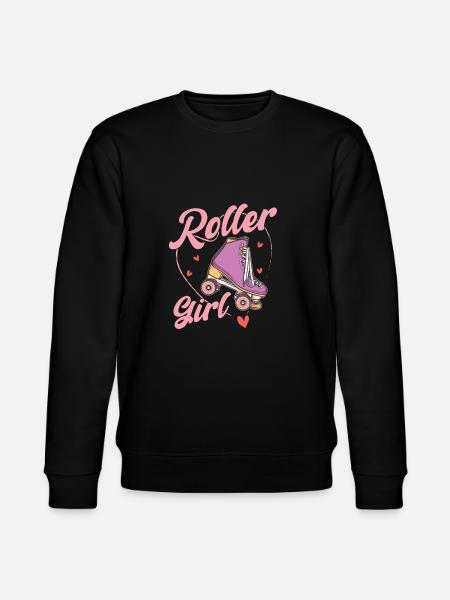 Roller Skates Running Roller Skates - Stanley/Stella CHANGER Unisex Organic Sweatshirt - black